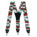 Set papion, batista, bretele, tematic "Steagul Bulgariei"